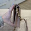 Burberry Embossed Logo Crossbody Wallet on Chain