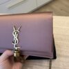 Saint Laurent (YSL) Satin Kate Tassel Wallet On Chain Bag