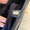 Chanel Leather Medium Elegant CC Flap Bag Navy