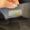 Chanel Aged Calfskin Small Charms Deauville Tote Black