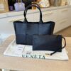 Bottega Veneta Small Arco Intreccio Leather Tote Space and Gold