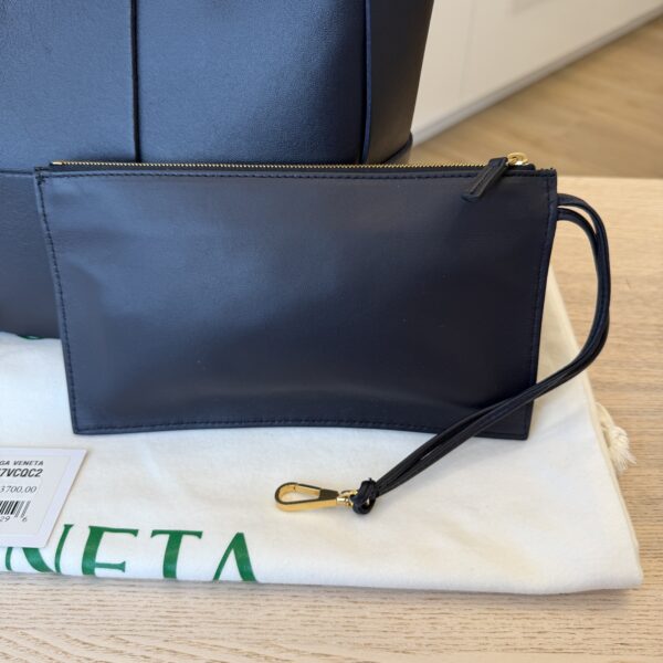 Bottega Veneta Small Arco Intreccio Leather Tote Space and Gold