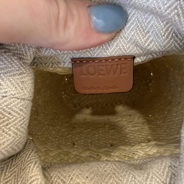 Loewe x Paula’s Ibiza Anagram Straw Pocket Crossbody Bag