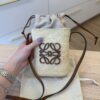 Loewe x Paula’s Ibiza Anagram Straw Pocket Crossbody Bag