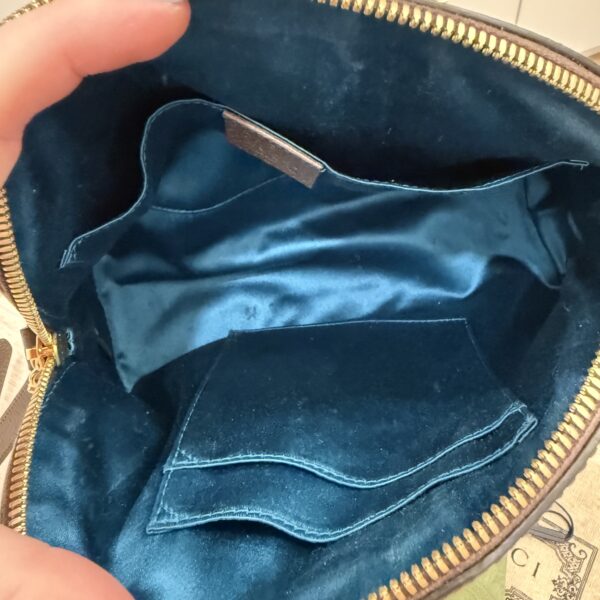 Gucci GG Ophidia Dome Shoulder Bag GG Coated Canvas Small