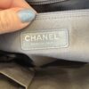Chanel Iridescent Calfskin Quilted Relax CC Camera Case Navy
