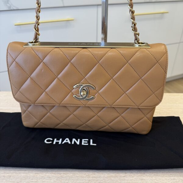 Chanel Trendy Flap Bag Caramel