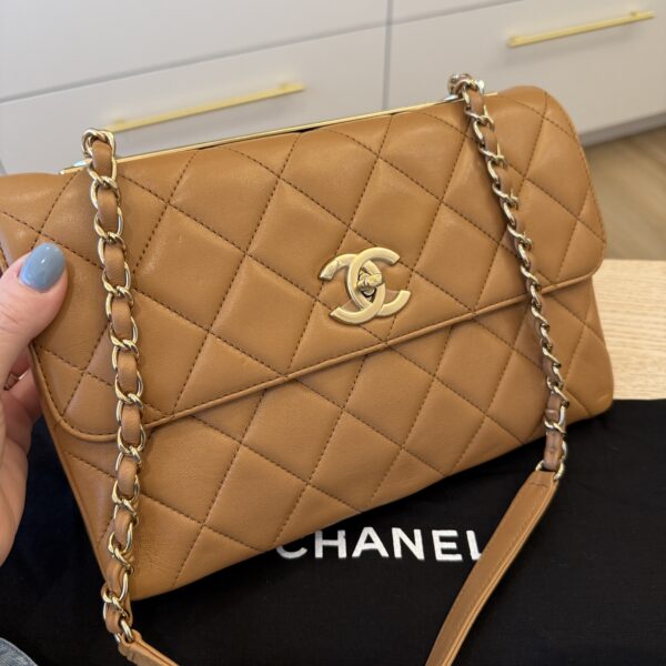 Chanel Trendy Flap Bag Caramel