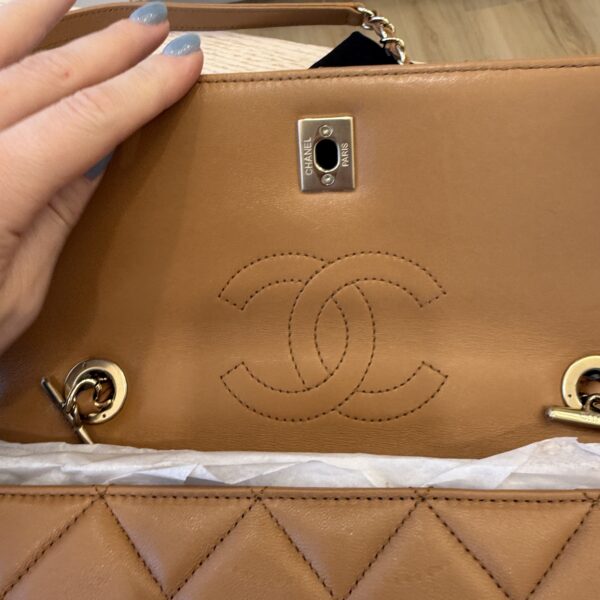 Chanel Trendy Flap Bag Caramel