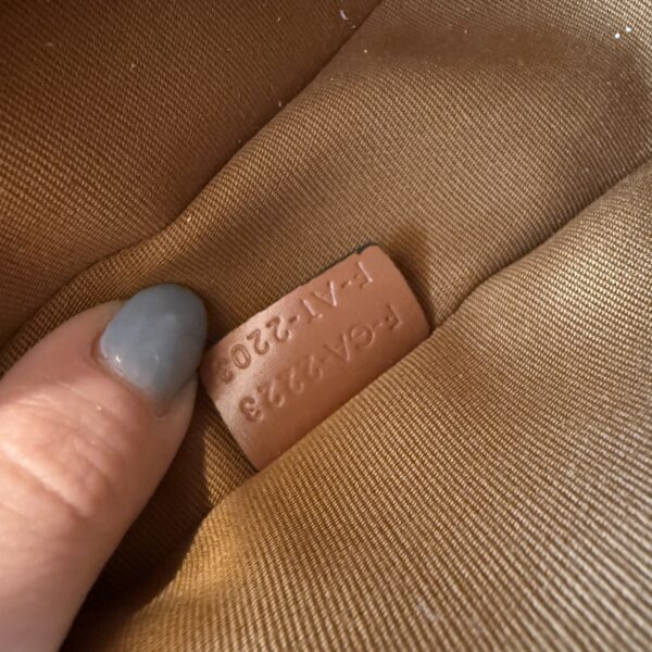 Celine Ava Bag in Triomphe Canvas and Calfskin