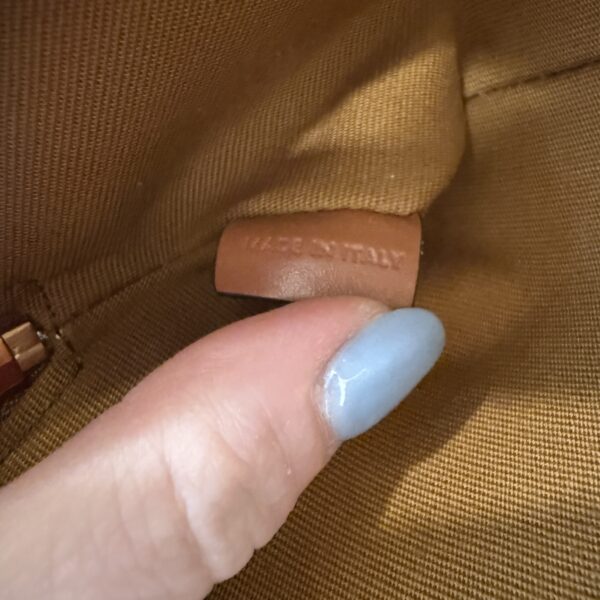 Celine Long Pouch with Strap in Triomphe Canvas and Calfskin