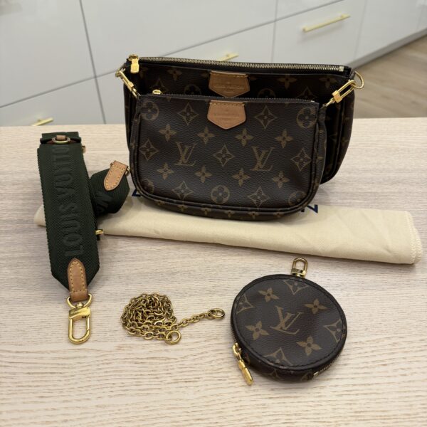 Louis Vuitton Monogram Multi Pochette Accessories Kaki