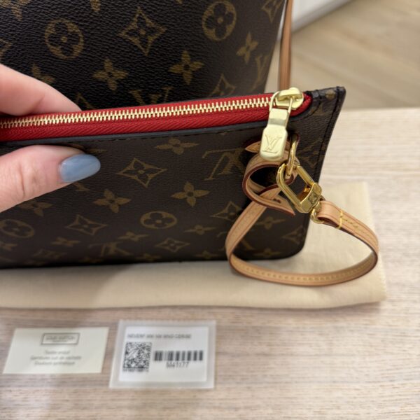 Louis Vuitton Monogram Neverfull MM Cerise