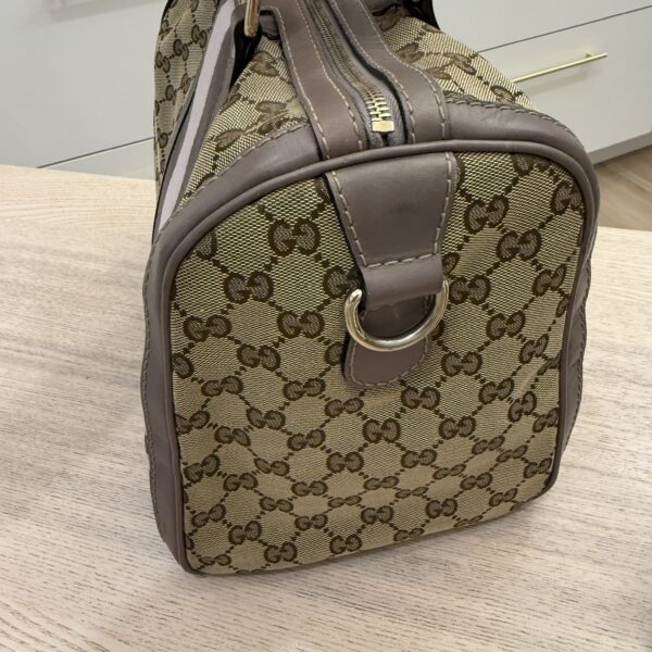 Gucci Monogram Vintage Web Medium Boston