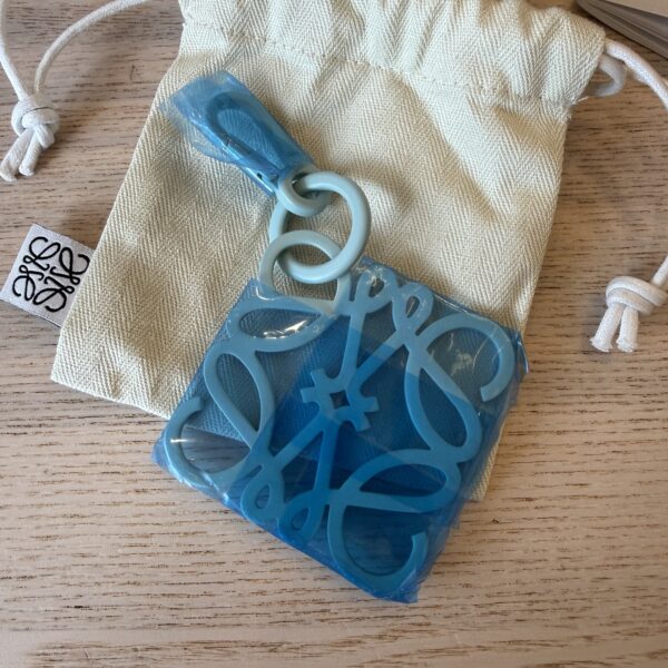 Loewe Anagram Keyring Anagram Keyring in Metal