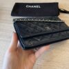Chanel Patent Quilted CC Logo Wallet on Chain WOC