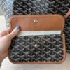 Goyard Goyardine Saint Louis GM Black and Tan