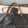 Goyard Goyardine Saint Louis GM Black and Tan