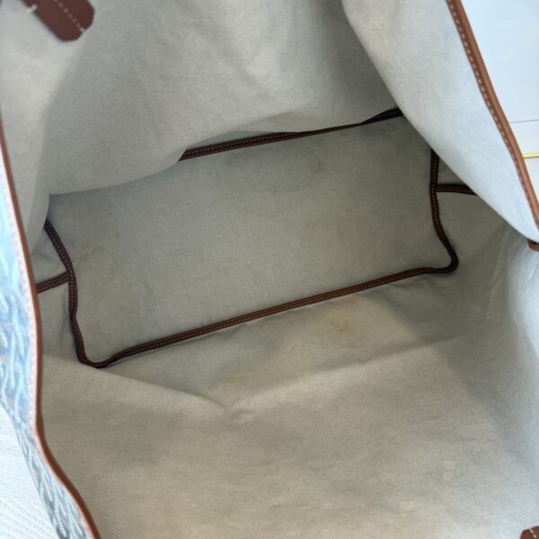 Goyard Goyardine Saint Louis GM Black and Tan