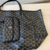 Goyard Goyardine Saint Louis GM Black and Black