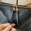 Louis Vuitton Ponthieu Handbag Monogram Empreinte Leather MM Noir