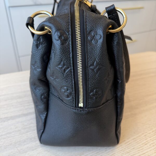 Louis Vuitton Ponthieu Handbag Monogram Empreinte Leather MM Noir