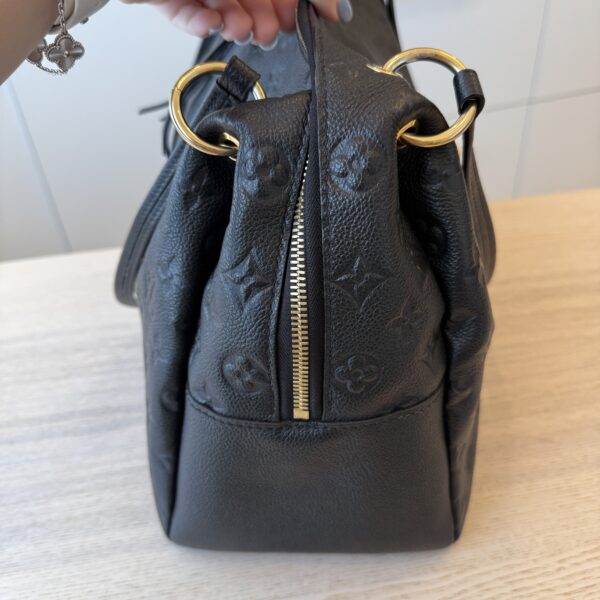 Louis Vuitton Ponthieu Handbag Monogram Empreinte Leather MM Noir