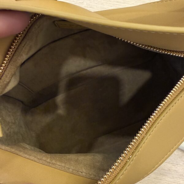 Loewe Calfskin Small Woven Puzzle Bag Sahara