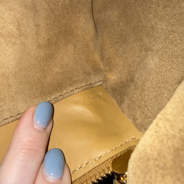 Loewe Calfskin Small Woven Puzzle Bag Sahara