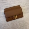 Fendi Baguette Card Holder Beige Nappa Leather Card Holder