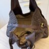 Bottega Veneta Campana Leather Handbag Brown
