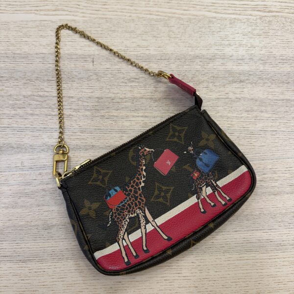 Louis Vuitton Monogram 2017 Christmas Animation Mini Pochette Accessories