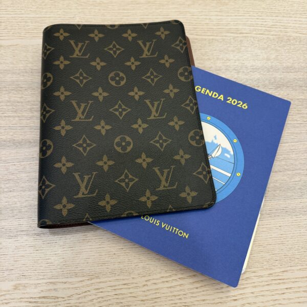 Louis Vuitton Monogram Desk Agenda Cover