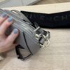 Givenchy Antigona Crossbody Bag Leather Nano Grey