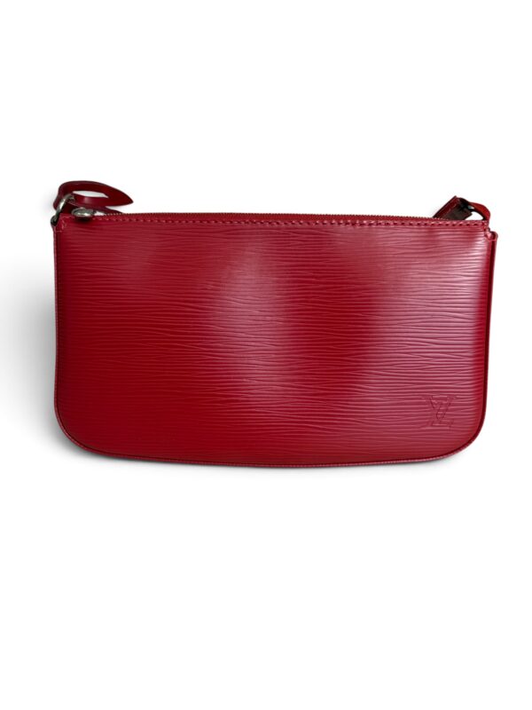 Louis Vuitton Epi Leather Pochette Accessories NM Fuchsia