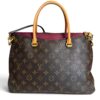 Louis Vuitton Monogram Pallas Tote Grape