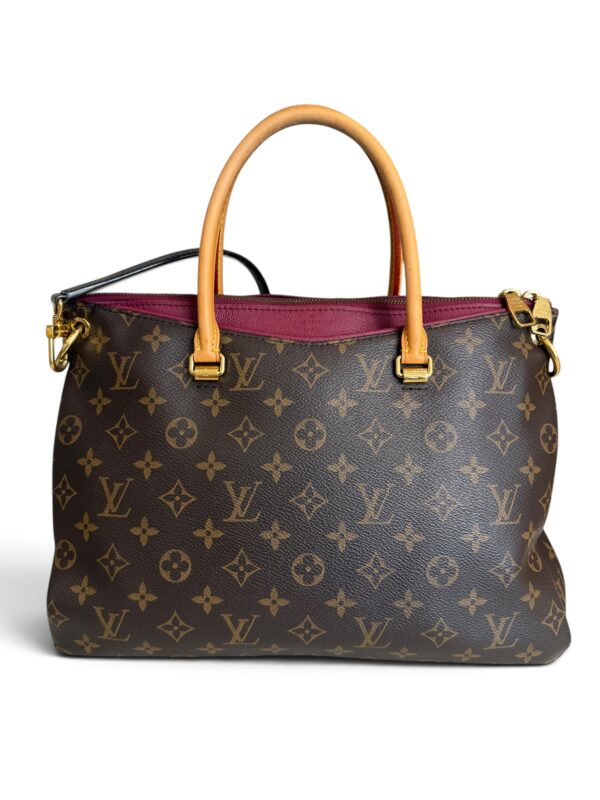 Louis Vuitton Monogram Pallas Tote Grape