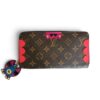 Louis Vuitton Monogram Totem Zippy Wallet Flamingo