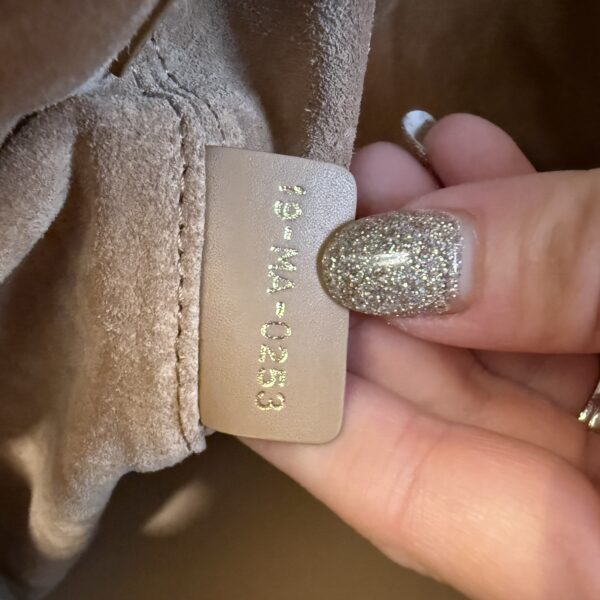 Christian Dior Large Dior Toujours Bag Camel Macrocannage Calfskin