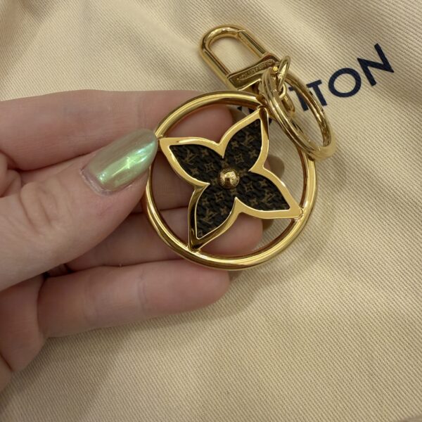 Louis Vuitton Puzzle Flower Monogram Key Ring
