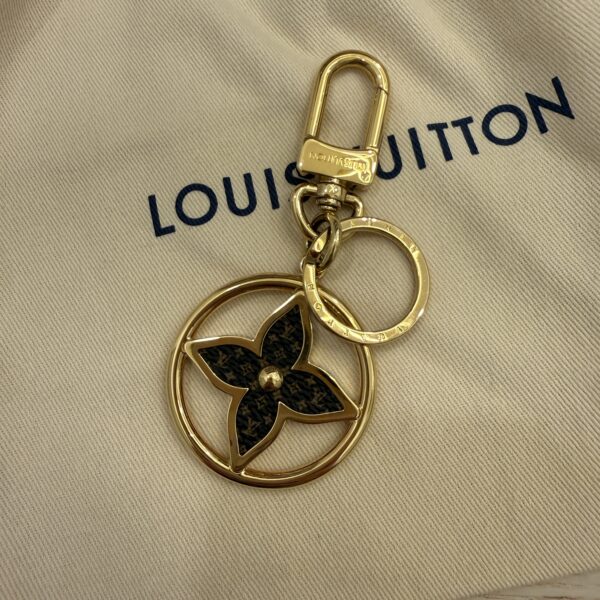 Louis Vuitton Puzzle Flower Monogram Key Ring