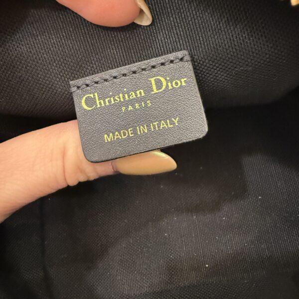 Christian Dior Oblique 30 Montaigne Cosmetic Pouch Blue