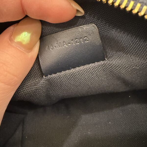 Christian Dior Oblique 30 Montaigne Cosmetic Pouch Blue