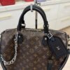 Louis Vuitton Dark Speedy Soft Bandouliere Bag Monogram Canvas 30