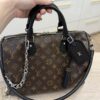 Louis Vuitton Dark Speedy Soft Bandouliere Bag Monogram Canvas 30