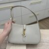 Saint Laurent (YSL) Le 5 A 7 Hobo Shoulder Bag Crema Soft Smooth Leather/Gold