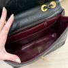 Chanel Vintage Classic Single Flap Bag Quilted Lambskin Maxi Black
