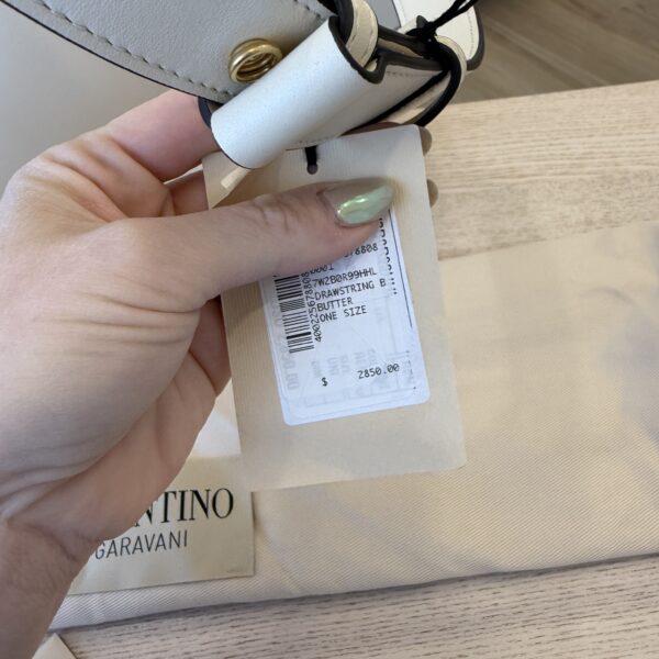 VALENTINO GARAVANI So Seau Leather Bucket Bag