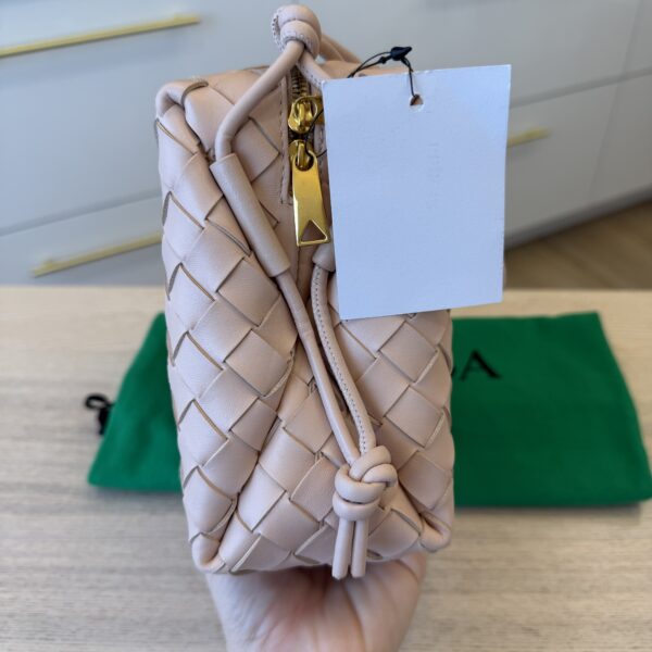 Bottega Veneta Nappa Intrecciato Small Loop Camera Bag Lotus