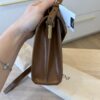 Saint Laurent (YSL) Mini Cassandra Leather Top Handle Bag Caramel